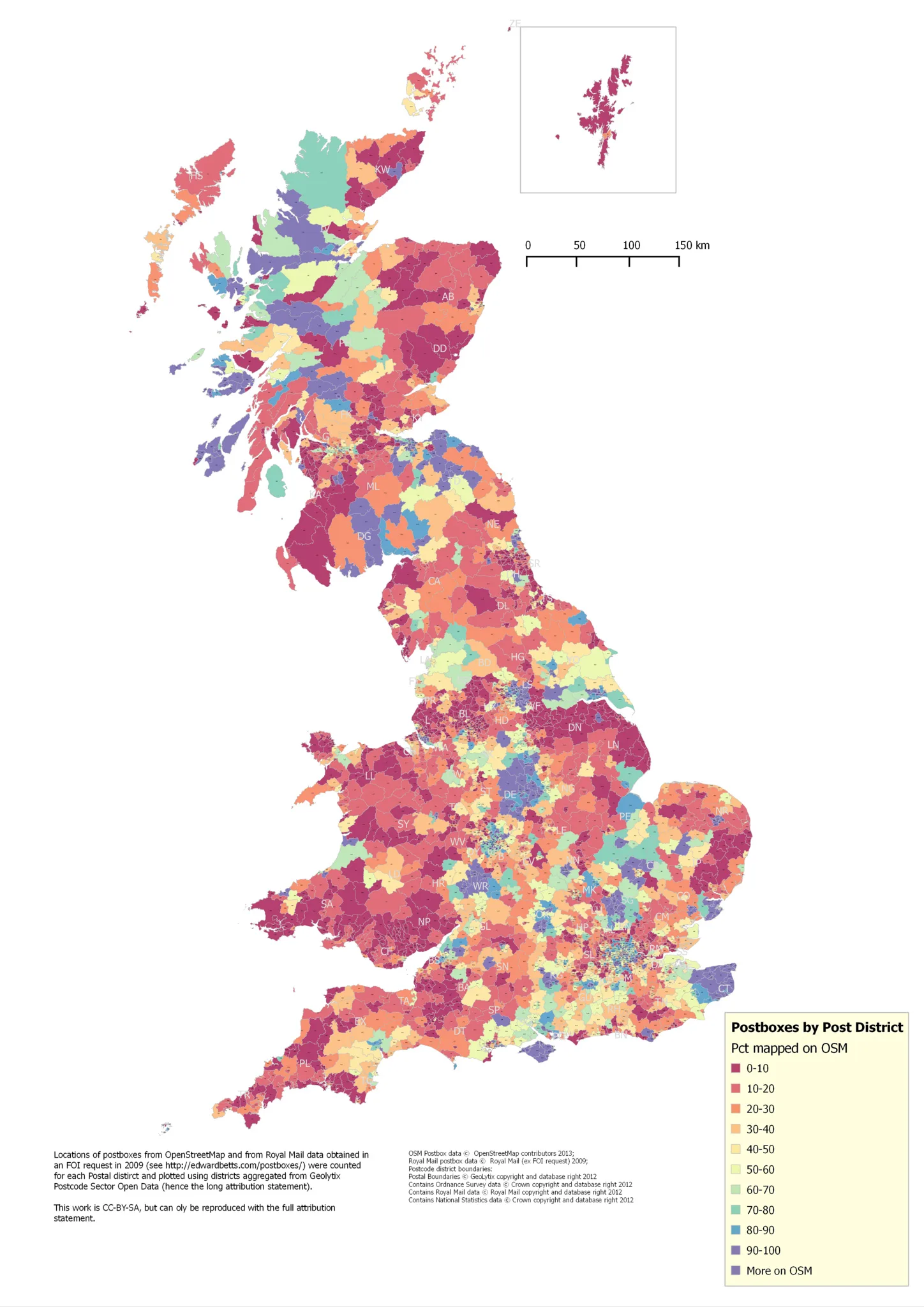 post box location map uk